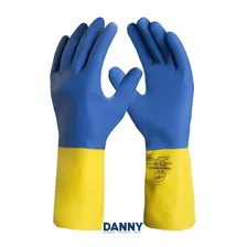 10 Pr. Luva Latex Neolatex Danny (0,70mm) - Da224d(p,m,g,gg)