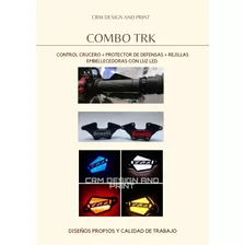 Control Crucero + Rejillas Led + Protectores -trk 502x-crm3d