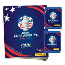 Album + Figuritas Copa America Usa2024 X25 Sobres Panini.rey