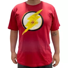 Camiseta Piticas - Flash Super Herói Dc