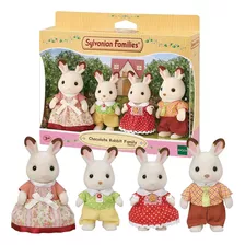 Família Dos Coelhos Chocolate 5655 Sylvanian Families