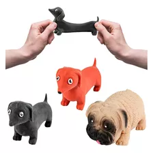 Cachorro Brinquedo Modelar Dog Estica Encolhe Pet Divertido