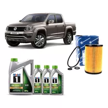 Kit De Mantencion Vw Amarok Cambio Aceite Mobil 1 Esp