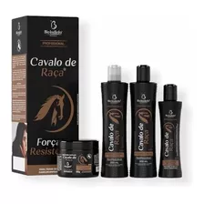 Kit Shampoo Cond Mascara Creme Pentear Cavalo De Raça