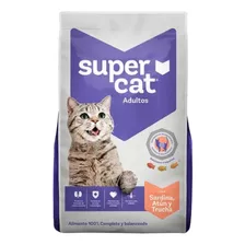 Super Cat, Sardina Atún Y Trucha Adulto Todas Las Razas 15kg