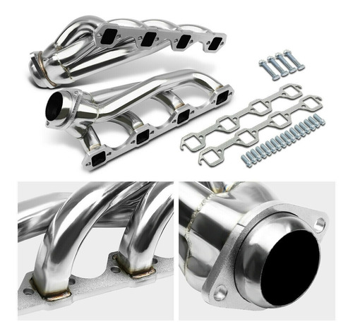 Headers Ford Mustang 79-93 V8 302 5.0l Acero Inoxidable Foto 2