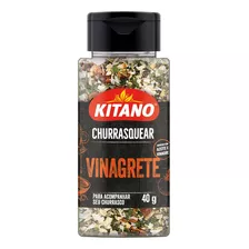 Tempero Vinagrete Kitano Churrasquear Frasco 40g