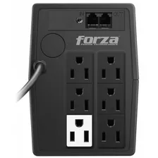 No Break Forza Nt-1011 1000va/500w Rj-11 32min 120v Color Negro