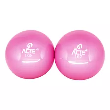 Par De Bolas Tonificadoras 1kg T55 Acte Sports