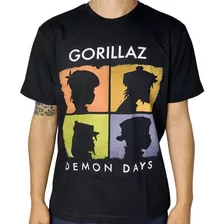 Camiseta Banda Rock Gorillaz