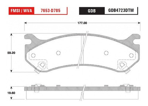 Kit Balatas Delantera Trasera Cl Trw Tahoe 4x4 2004 Foto 2