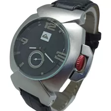 Relógio Quiksilver Foxhound Leather - Prata 