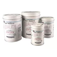 Set X4 Latas Quality Coffee - Unica