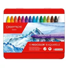 Crayones Caran D'ache Neocolor Ii X 15 (931)