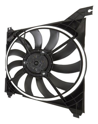 Ventilador Radiador Hyundai Santa Fe Gls 2.7 V6 2003 Foto 3