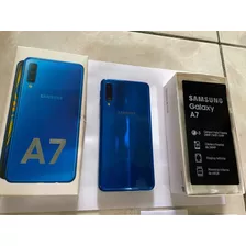 Samsung Galaxy A7 (2018) Dual Sim 64 Gb Azul 4 Gb Ram + Nf