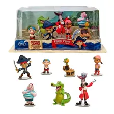 Playset Miniaturas Capitão Jake Pirata Original Disney 