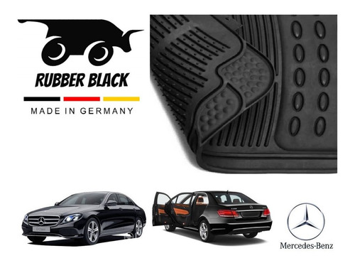 Tapetes Uso Rudo Mercedes Benz E300 2019 Rubber Black Foto 4