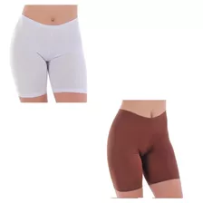 Bermuda Para Usar Com Saia Ou Vestido - Short Invisivel 2un