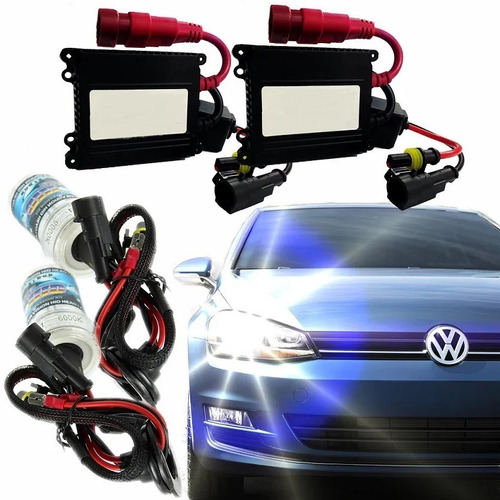 Kit Xenon Automotivo Digital Hid 8000k Ultra Forte 12000 Lm