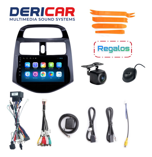 Radio Estreo Pantalla, Chevrolet Spark, Gps, Wifi, Bluetoot Foto 2