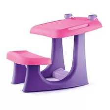 Carpeta Mesa Para Niña - Didactica Nido Colegio Jugar Color Rosa