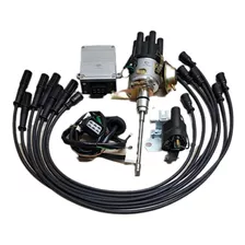 Kit Ignição Eletronica Jeep Willys Rural 6cc + Cabo De Velas