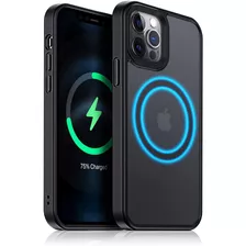 Funda Negra Para iPhone 12 Pro Meifigno