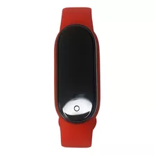 Smartband Reloj Banda Deportiva Bluetooth Oximetro M5 Color De La Caja Rojo