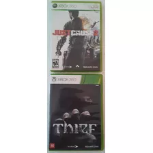 Just Cause 2 Thief - 2 Jogos Físicos Originais Xbox 360
