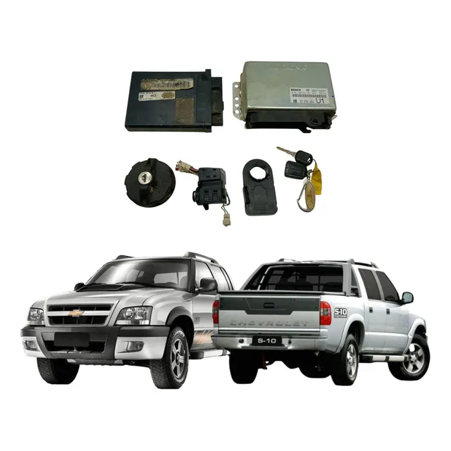 Kit Code Injeção Gm S10 2002 2011 Original 1