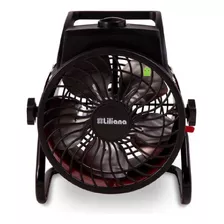 Turbo Ventilador Liliana De Pie 10 40 Watts Rojo Vthd10a