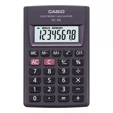 Calculadora De Bolso 8 Dig Pratica Preta