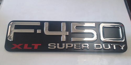 Emblema Original F81z16720-ta Ford F-450 Xlt Superduty 99-04 Foto 4