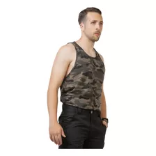 Camiseta Regata Masculina Várias Camuflagens Camisa Academia