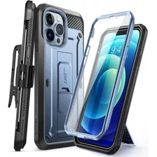 Case 360° Supcase Ub Pro Para iPhone 13 Pro Max 6.7 Azul