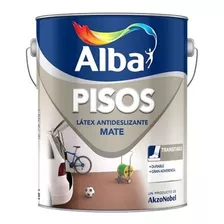 Pintura Para Pisos Látex Acrílico Alba 1 L Ambito Color Rojo Colonial