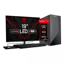 Computador Completo Fácil Ryzen 3200g Vega 8 16gb Ssd 960gb