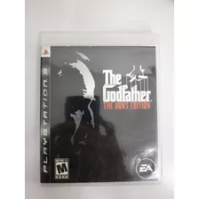 The Godfather The Dons Edition Ps3 Original Completo Manual