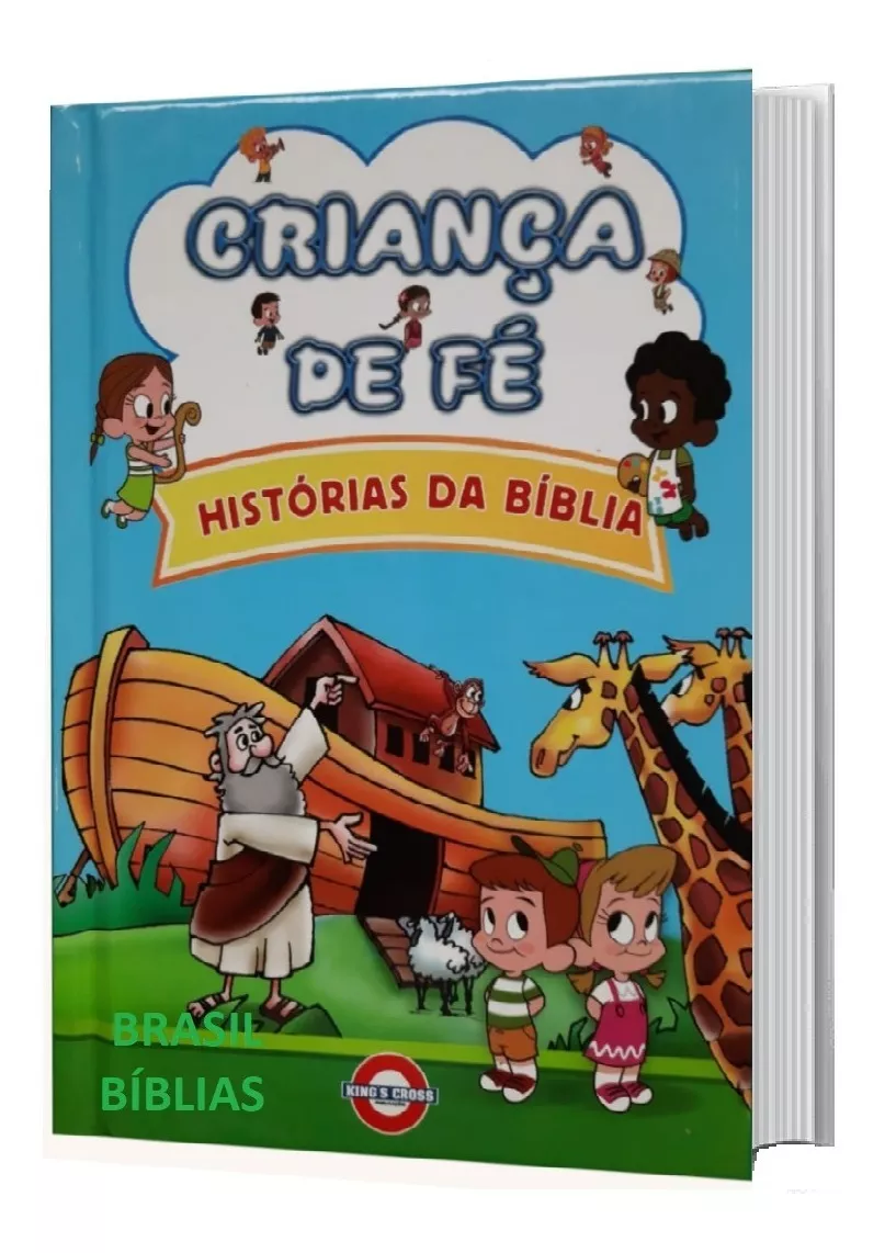Bíblia Infantil Com 365 Histórias Ilustradas Para Crianças