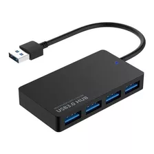 Hub De 4 Puertos Usb 3.0 Universal Pc Laptop 5gbps