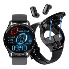 Audífonoe Inalámbricos 2 En 1 Reloj Con Audifonos Bluetooth