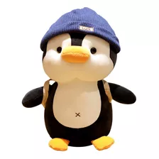 Boneco De Pelúcia Pinguim De 25cm
