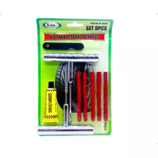 Remendo Pneu S/câmara Kit Jogo Reparo Carro Moto Profissiona