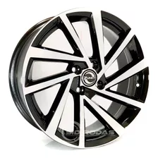 Kit 4 Rodas Aro 17x6 Vw Golf R-seven 18 4x100 Bd Zk-780