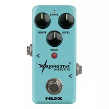 Pedal Overdrive Para Guitarra - Morning Star - Nod-3 - Nux