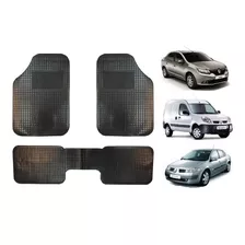 Cubre Alfombra 3 Piezas Pvc Auto Renault Logan Megane Kangoo