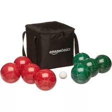 Juego De Bolas Bocce Amazonbasics Con Estuche Blando - 100 M