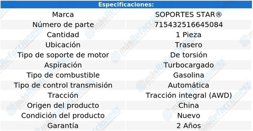 Soporte Motor Trasero Derecho Discovery Sport L4 2.0l 15-17 Foto 2