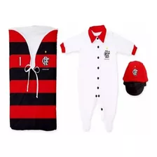 Saída De Maternidade Menino Flamengo Roupa De Bebe Masculino